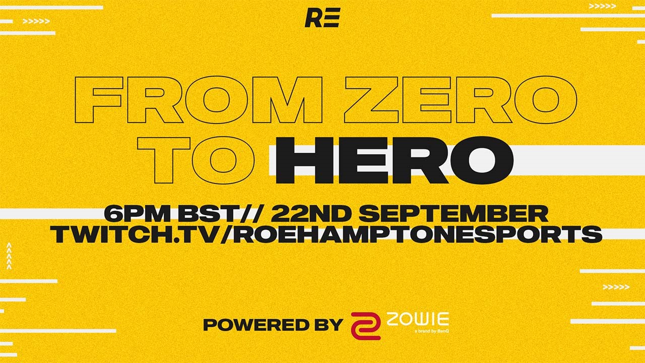 From Zero to Hero event psoter