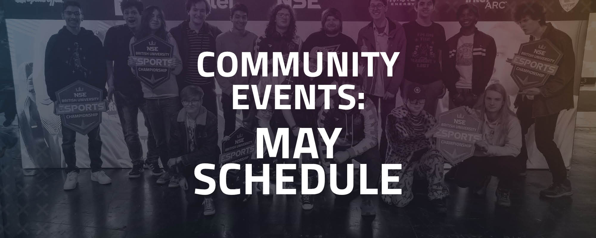 May Community Events Schedule 2023 National Student Esports